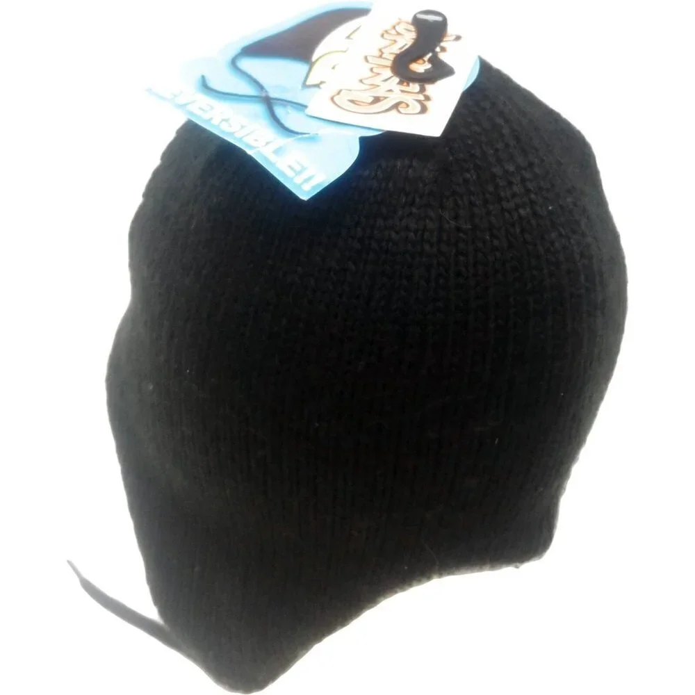 DC Comics Batman Kids Hat Reversible Lined Winter Beanie Hat for Boys